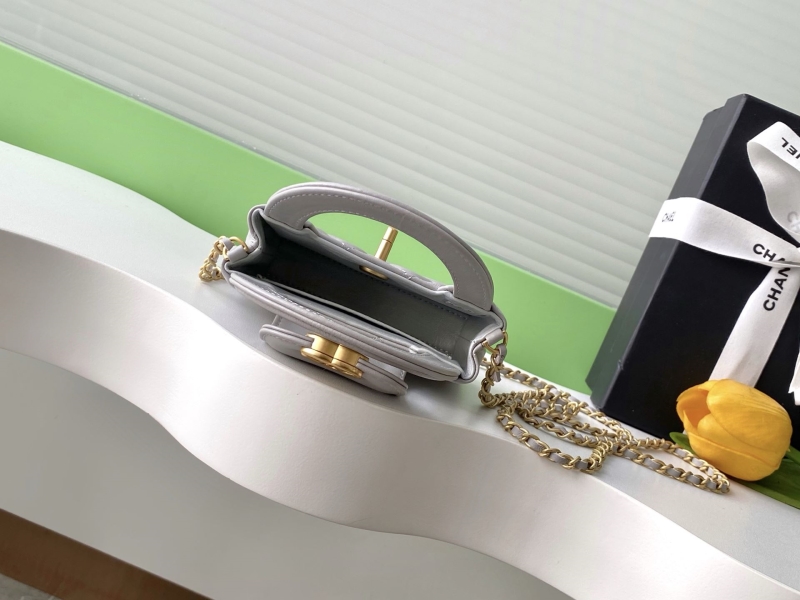 Ch**el top handle bags